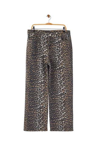 Vaquero recto - Marrón