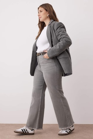 Vaquero wide leg - Gris