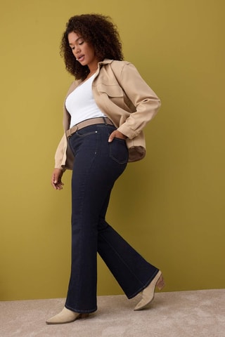 Vaquero flare - Azul oscuro