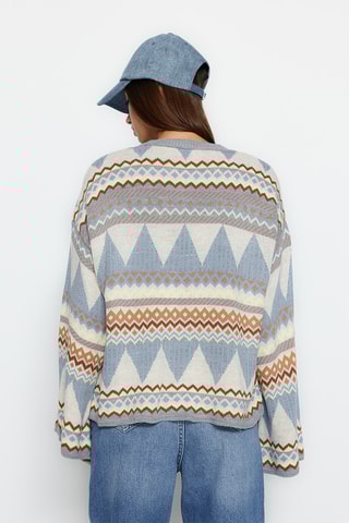 Jersey - Gris y azul