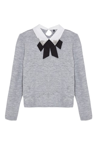 Jersey - Gris claro jaspeado