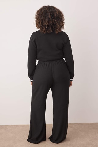 Pantalón wide leg - Negro