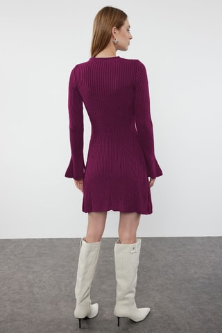 Vestido jersey - Violeta