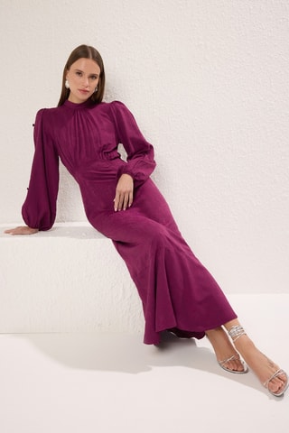 Vestido largo - Violeta