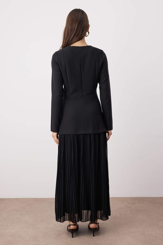 Vestido largo - Negro