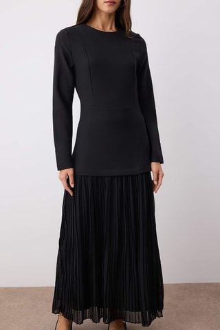 Vestido largo - Negro