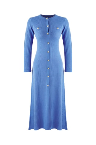 Vestido largo - Azul claro