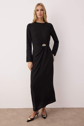 Vestido largo - Negro