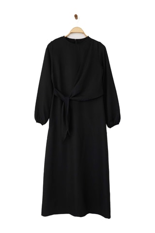 Vestido largo - Negro