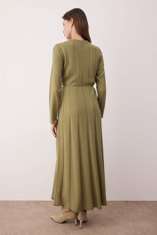 Vestido largo - Caqui