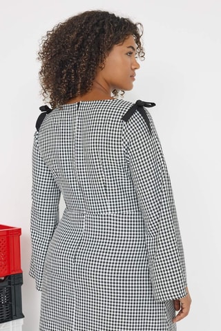 Vestido recto - Negro