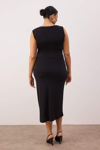 Vestido de tubo - Negro