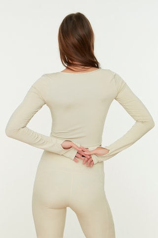 Crop top - Beige