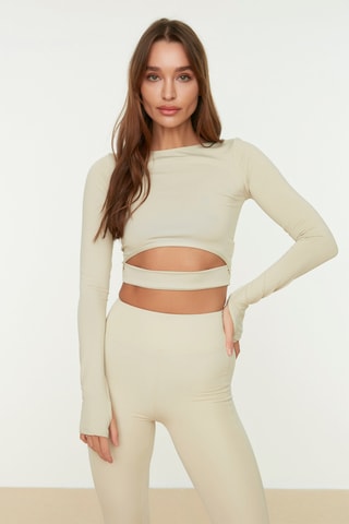 Crop top - Beige
