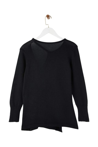 Blusa cruzada - Negro