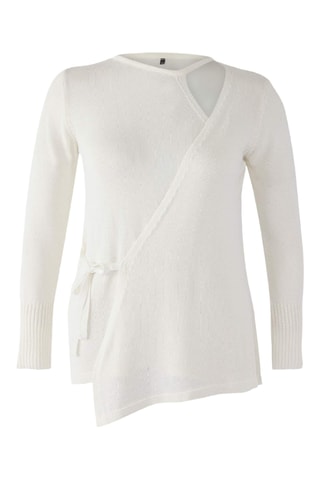 Blusa cruzada - Crudo