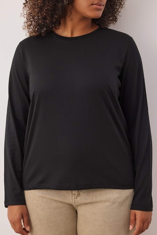 Camiseta regular fit - Negro