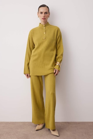 Jersey y pantalón - Mostaza