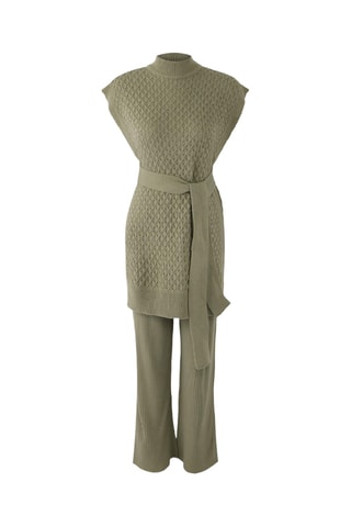 Túnica y pantalón - Caqui