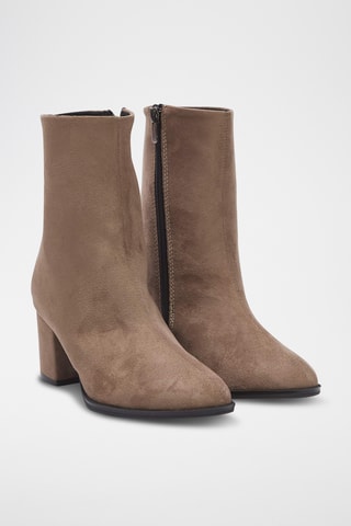 Botines de nobuk - Topo