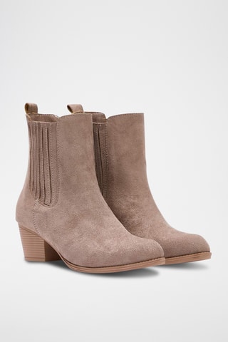 Botines de nobuk - Topo