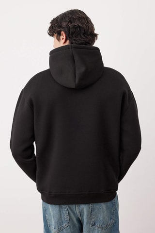Sudadera oversize - Negro