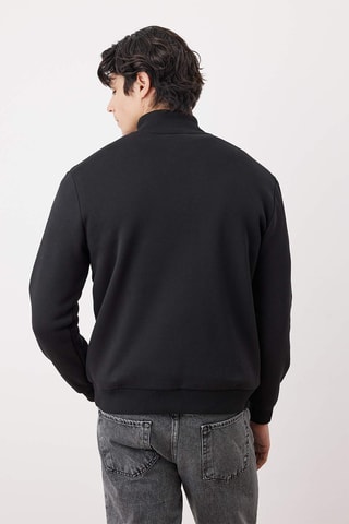 Sudadera regular fit - Negro