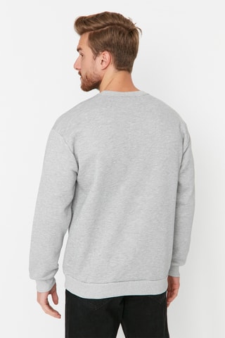 Sudadera oversize - Gris