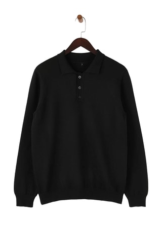 Jersey regular fit - Negro