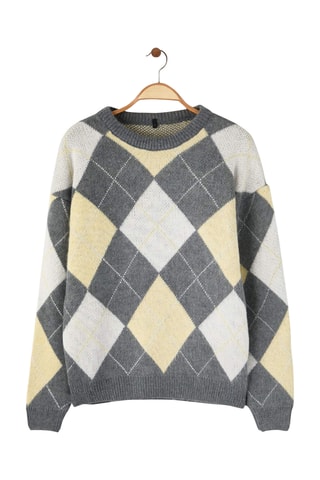 Jersey regular fit - Gris