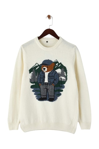 Jersey regular fit - Crudo