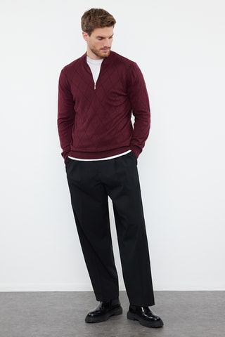 Jersey regular fit - Burdeos