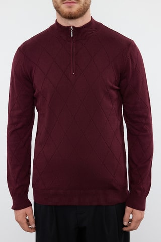 Jersey regular fit - Burdeos