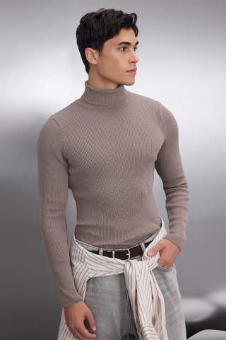 Jersey slim fit - Topo