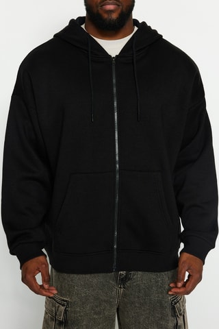 Sudadera oversize - Negro