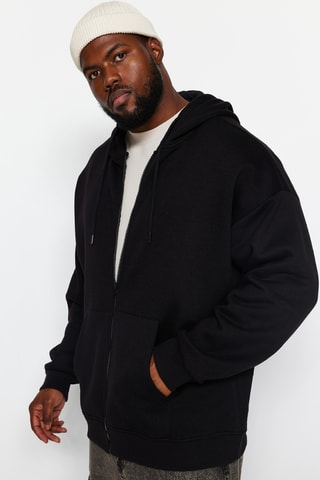 Sudadera oversize - Negro
