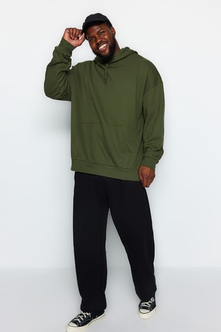 Sudadera oversize - Caqui