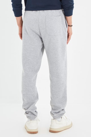 Pantalón de chándal - Gris claro jaspeado