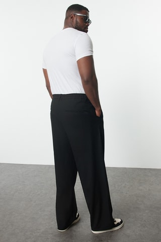 Pantalón wide leg - Negro