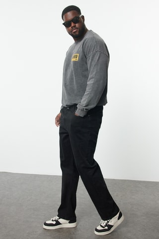 Vaquero regular fit - Negro