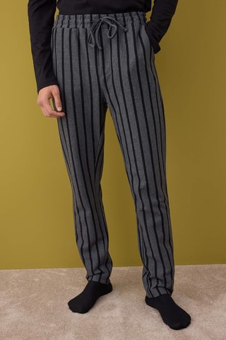 Pijama - Negro y gris