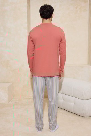 Pijama - Rojizo y azul
