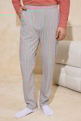 Pijama - Rojizo y azul