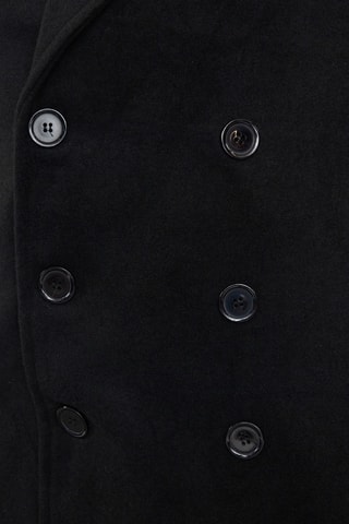 Abrigo regular fit - Negro