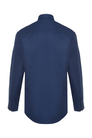 Camisa slim fit - Azul marino