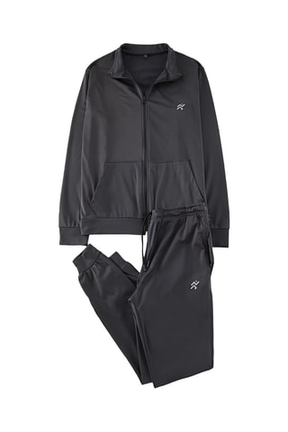 Chaqueta y pantalón de chándal - Gris oscuro