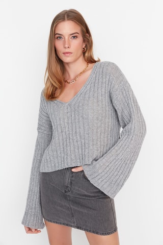 Jersey de lana - Gris