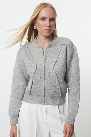 Cárdigan - Gris