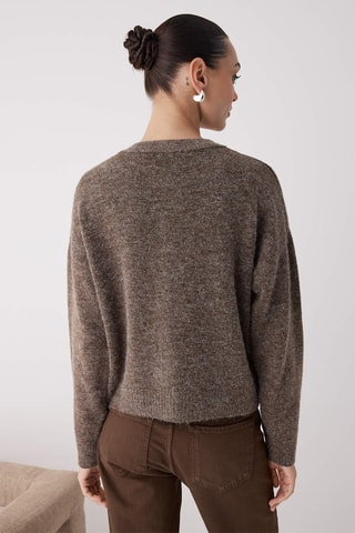 Cárdigan - Topo jaspeado