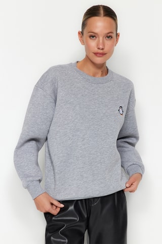Sudadera regular fit - Gris